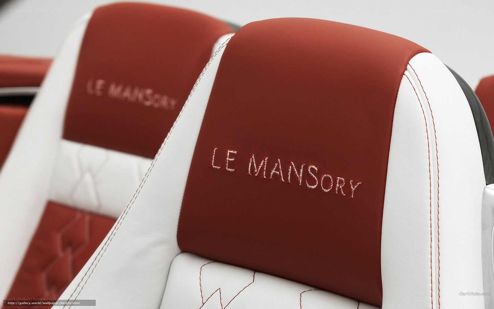 Le Mansory car seats