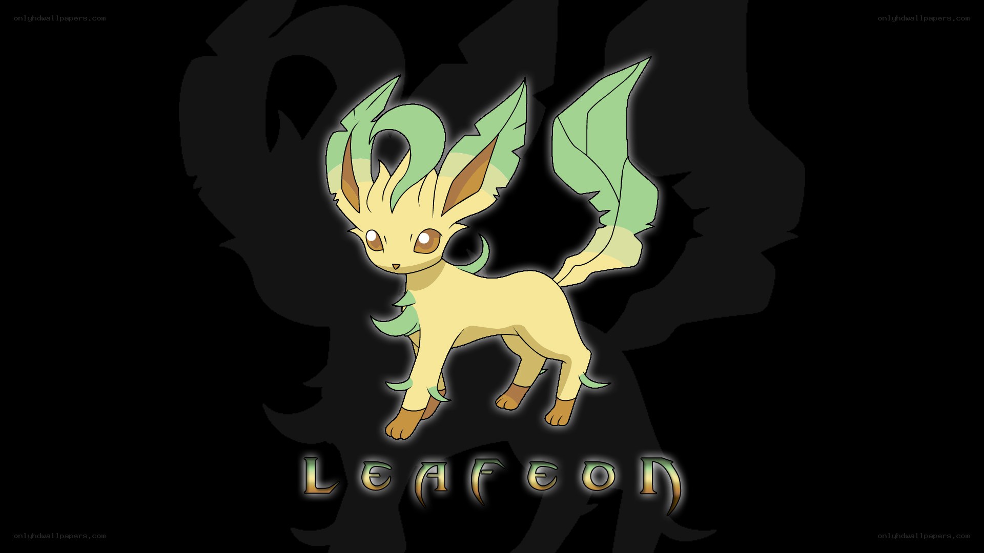 Leafon character art