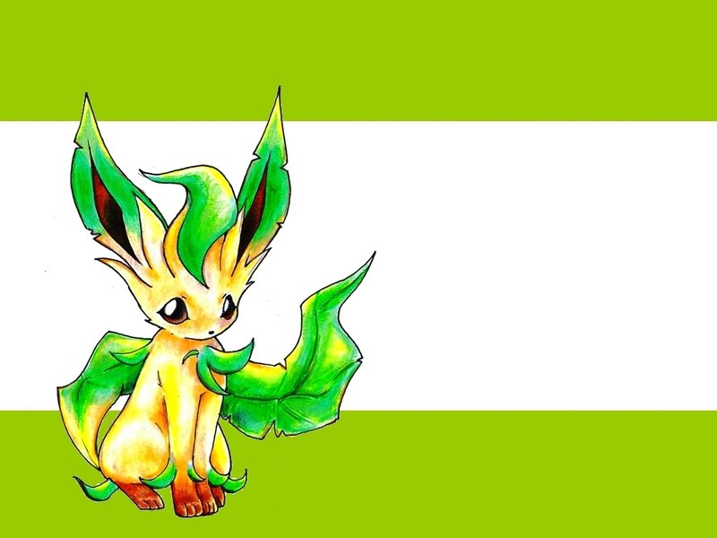 Leafy Eevee Pokémon