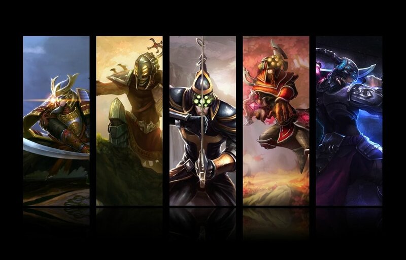 League of Legends champions artwork