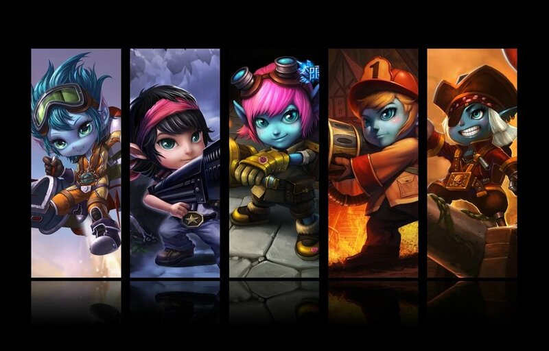 League of Legends champions artwork