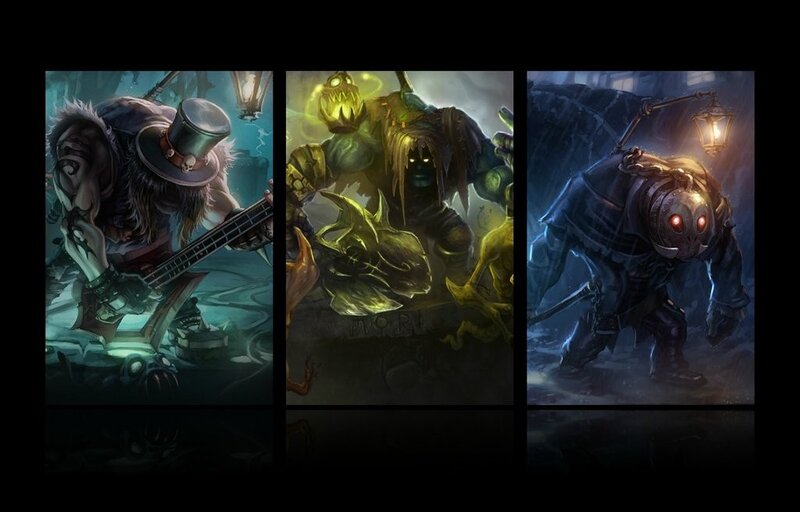 League of Legends champions artwork