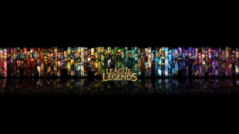 League of Legends character collage