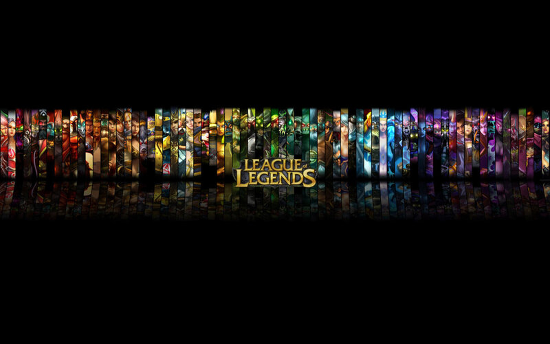 League of Legends character collage