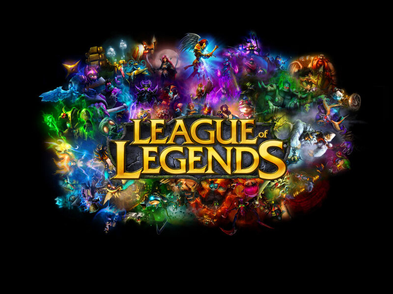 League of Legends character collage