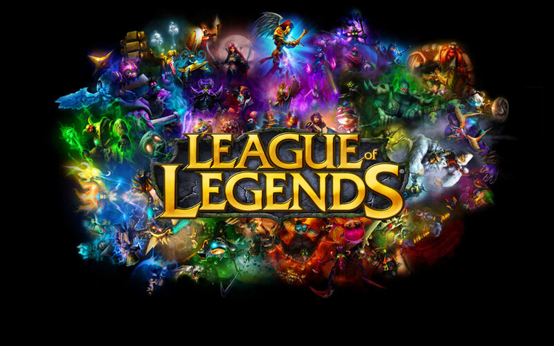 League of Legends character collage