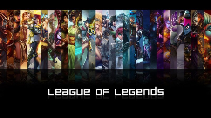 League of Legends character lineup
