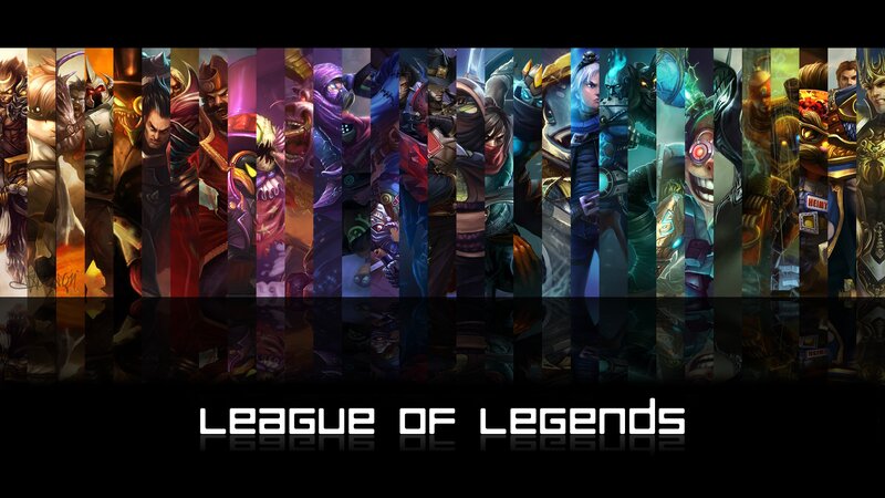 League of Legends character lineup