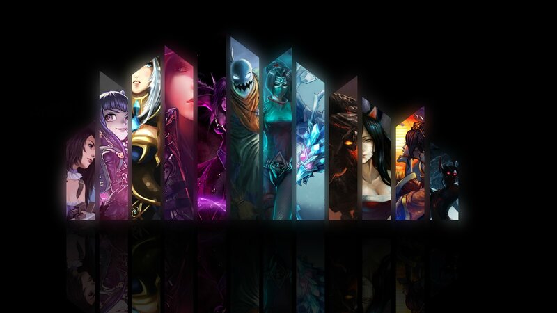 League of Legends character lineup