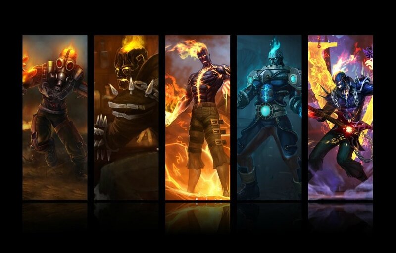 League of Legends character skins