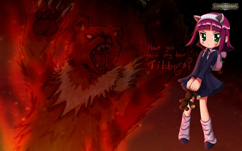 League of Legends character with bear