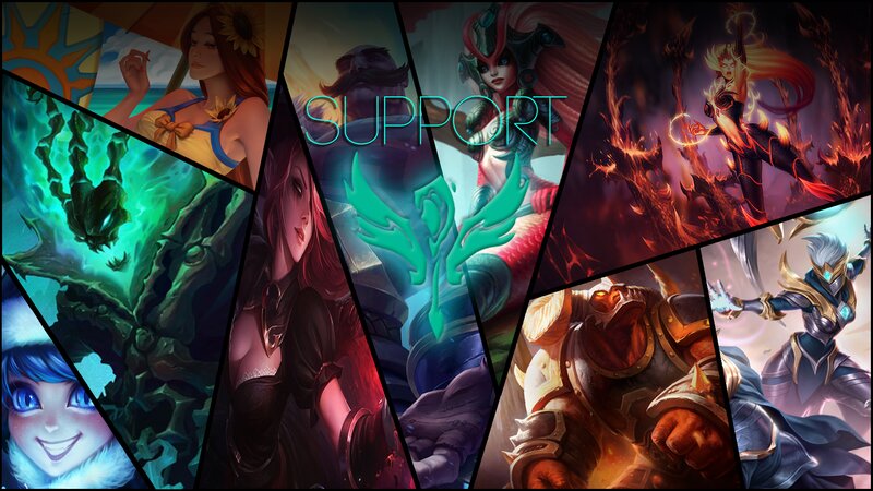 League of Legends Characters — Green, Dramatic