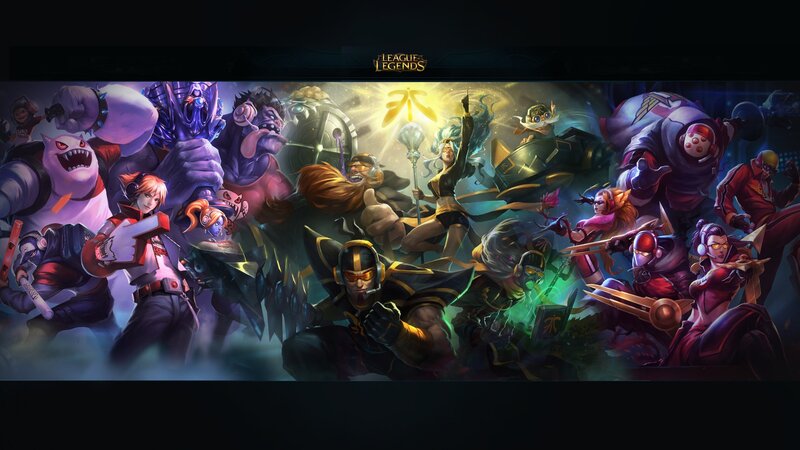 League of Legends Characters — Purple, Dramatic