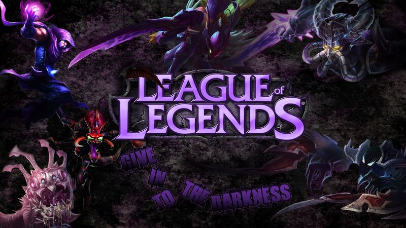 League of Legends dark theme