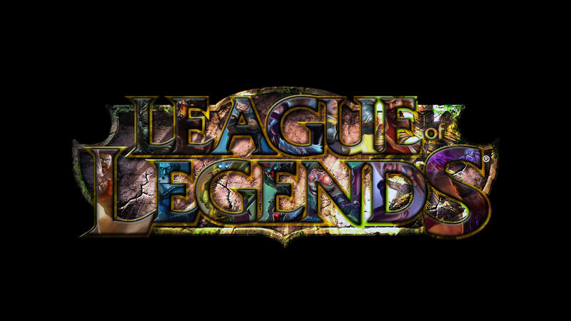 League of Legends Logo — Black