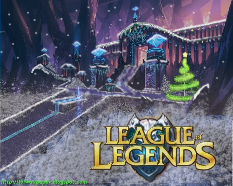 League of Legends winter scene