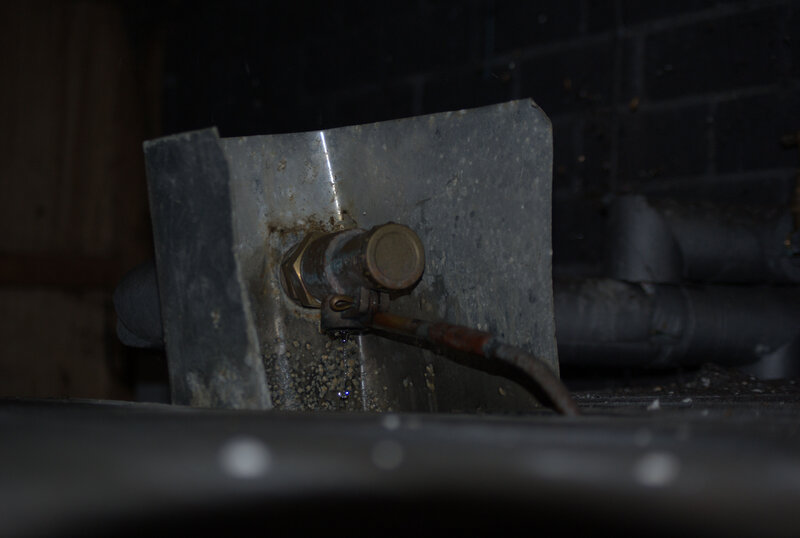 Leaking Pipe Valve