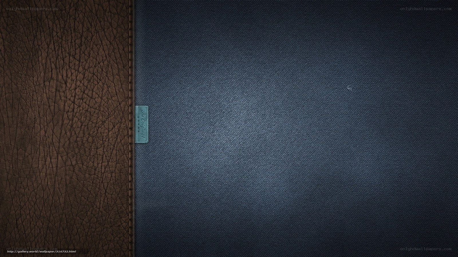 leather and denim texture