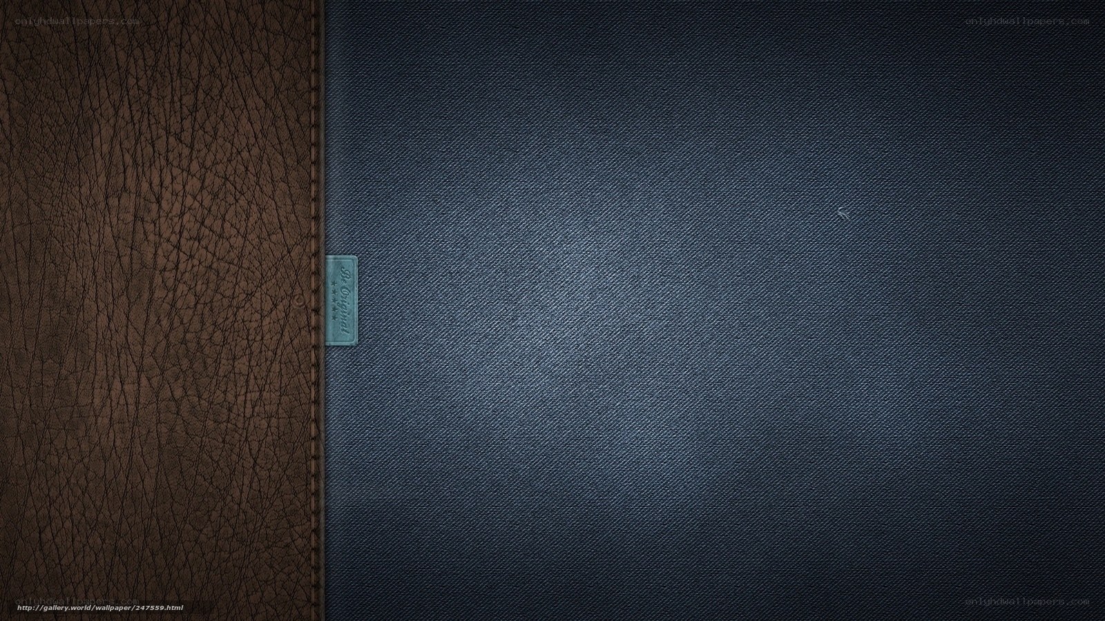 leather and denim texture