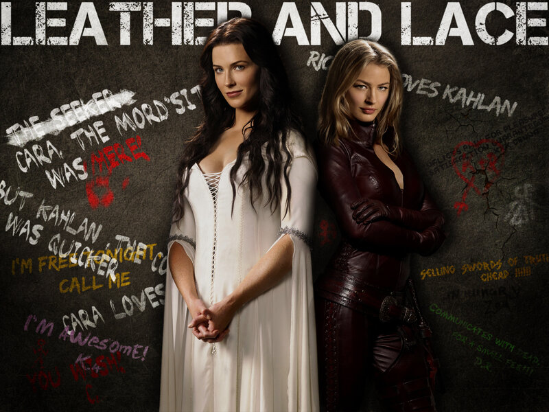 Leather and Lace promotional poster