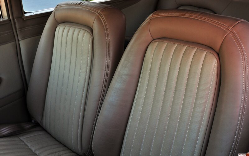 leather car seats interior