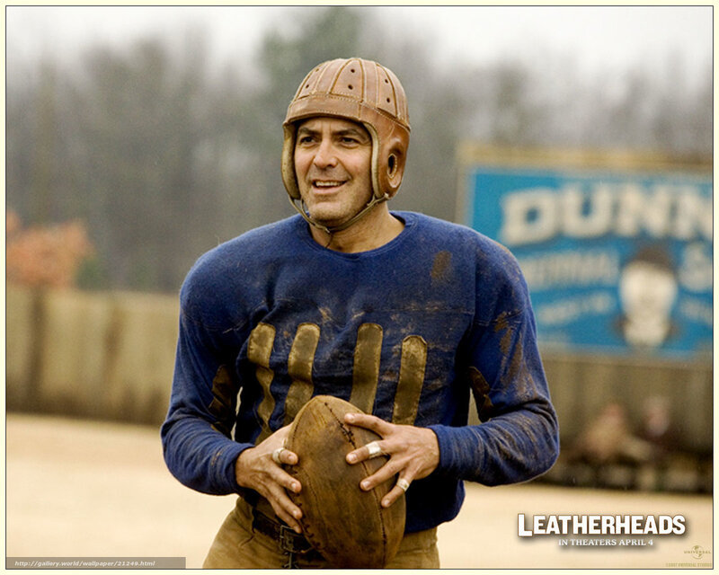 Leatherheads football player