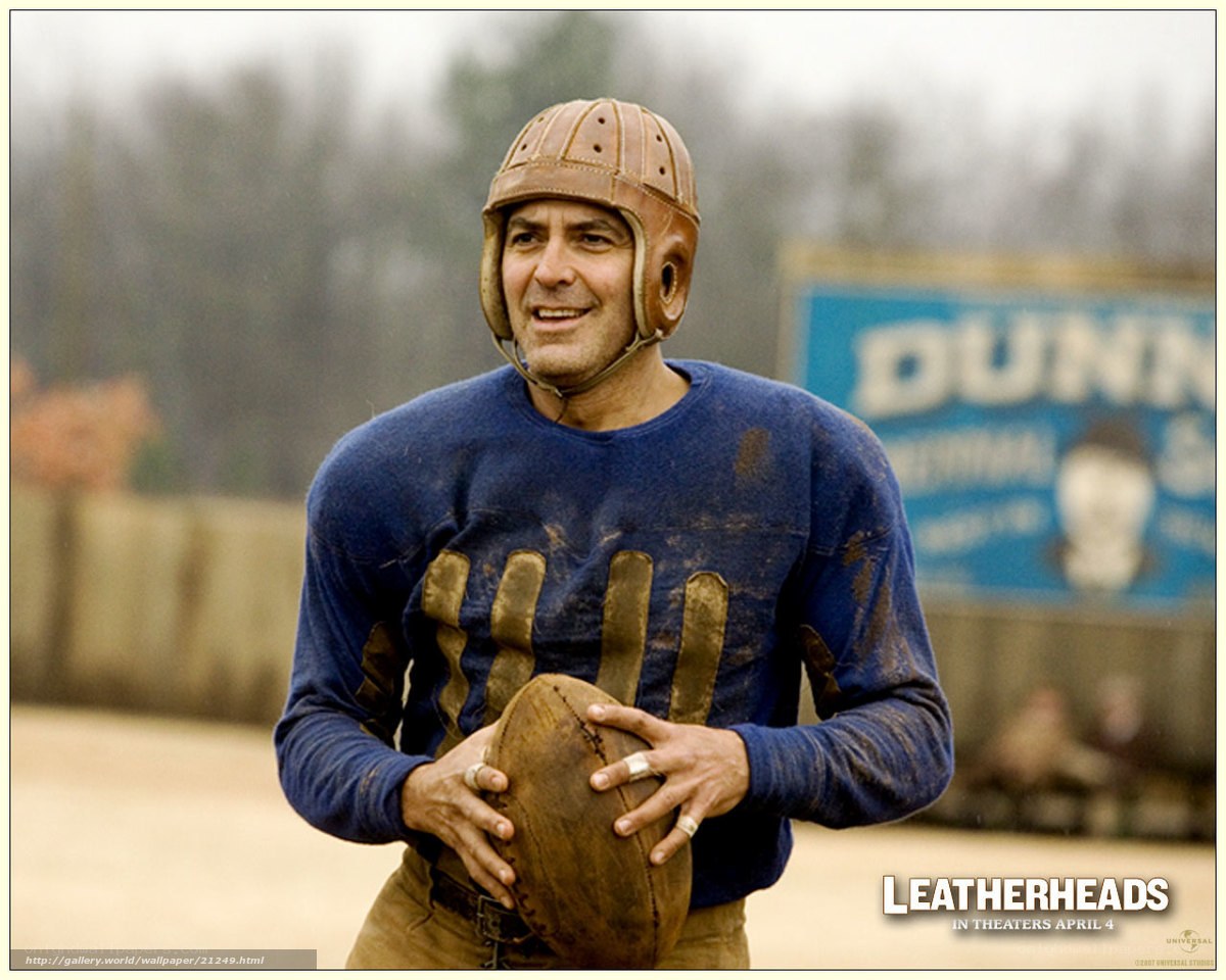 Leatherheads football player