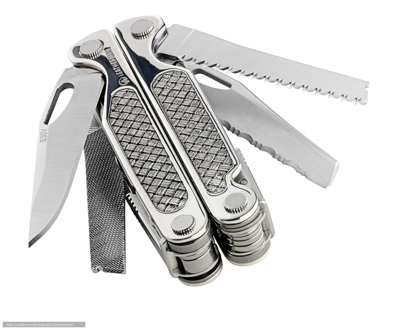 Leatherman multi-tool with blades