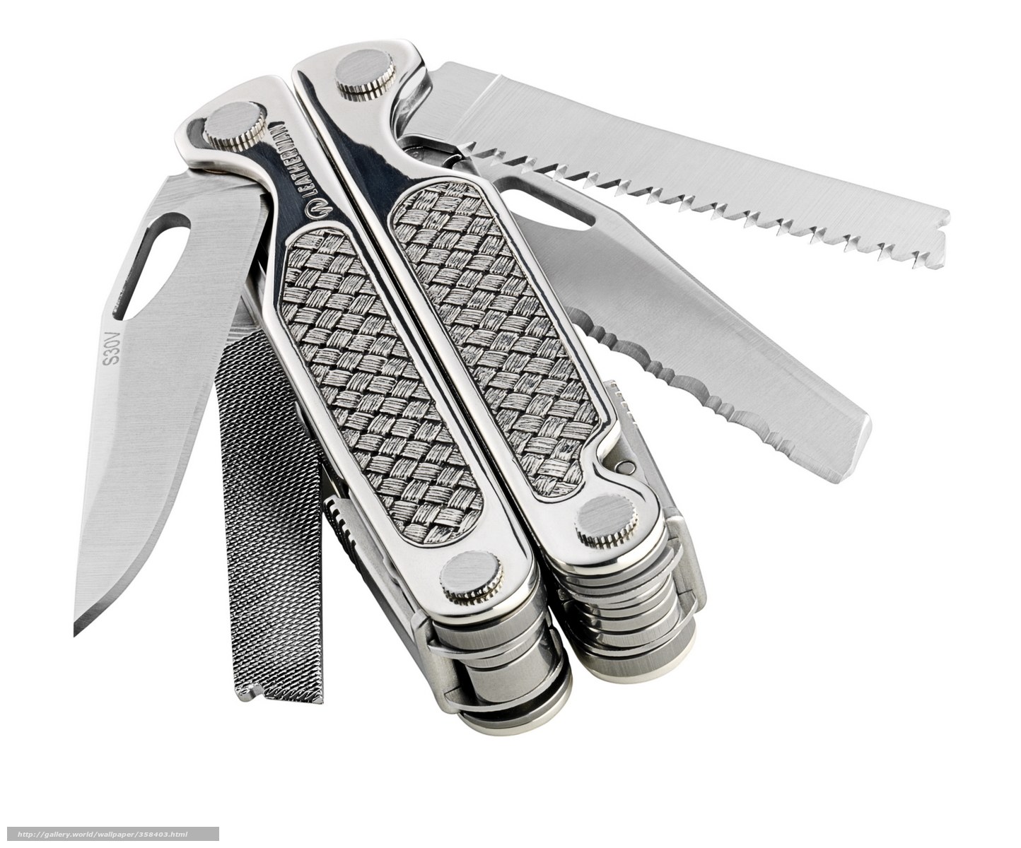 Leatherman multi-tool with blades