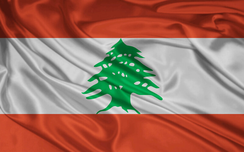 Lebanese Flag — Red