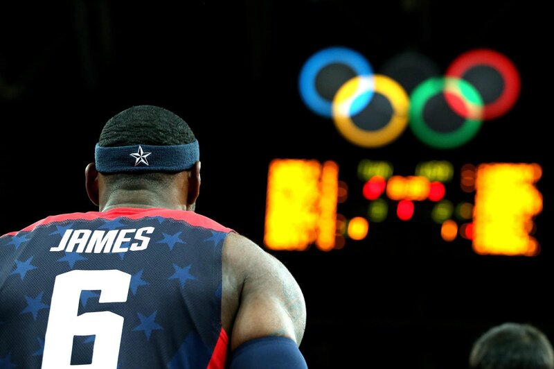 LeBron James at the Olympics