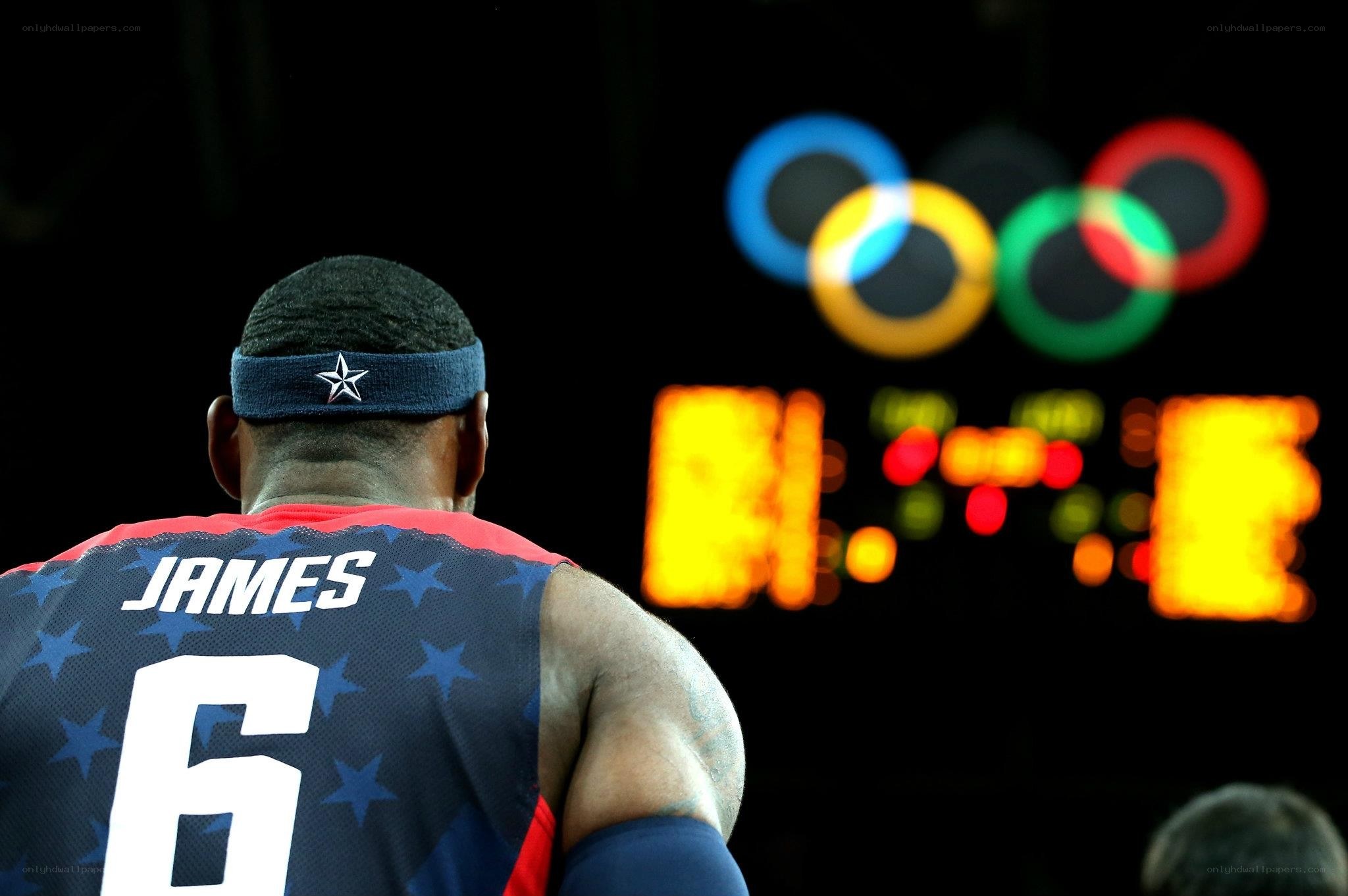 LeBron James at the Olympics
