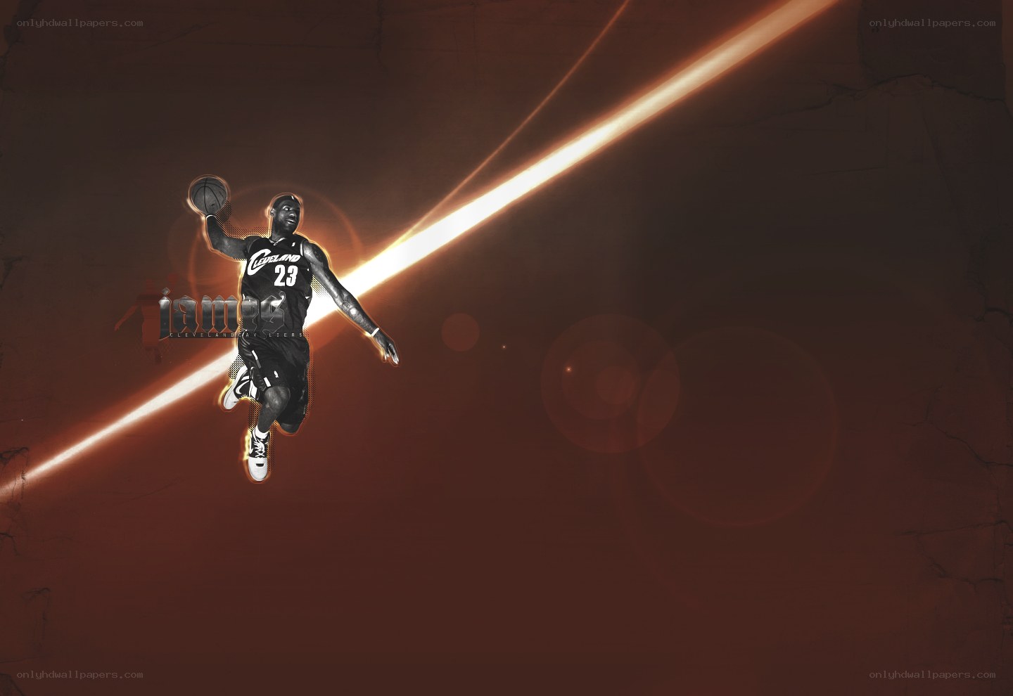 LeBron James basketball action