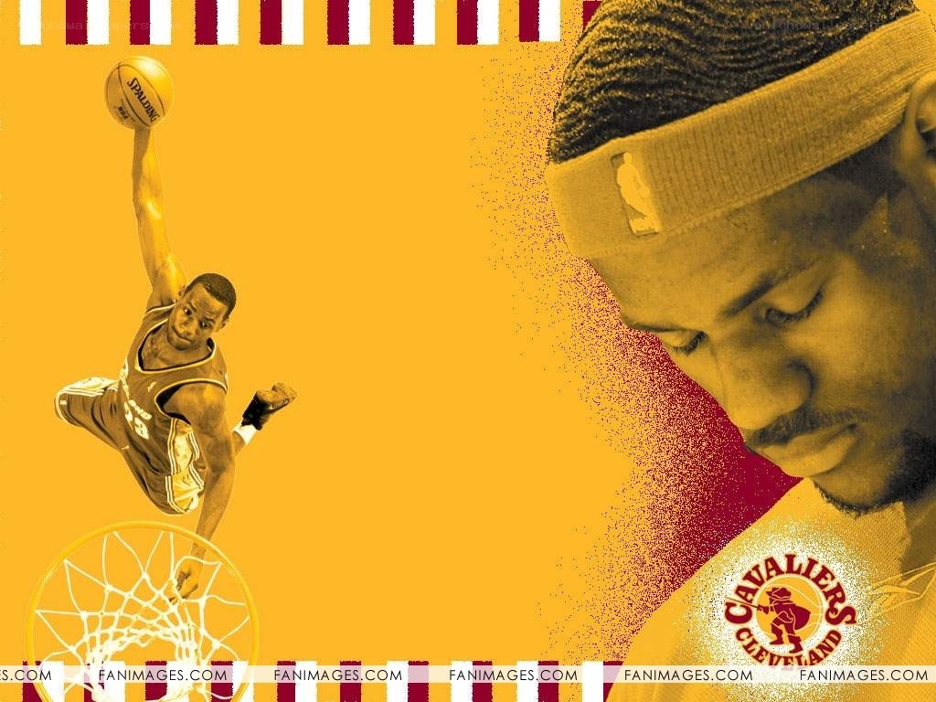 LeBron James basketball action