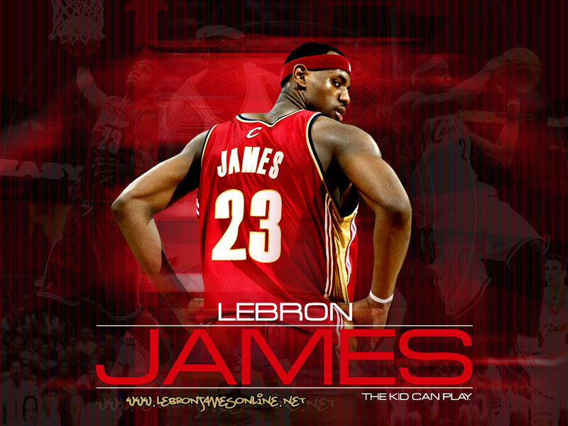 LeBron James basketball wallpaper