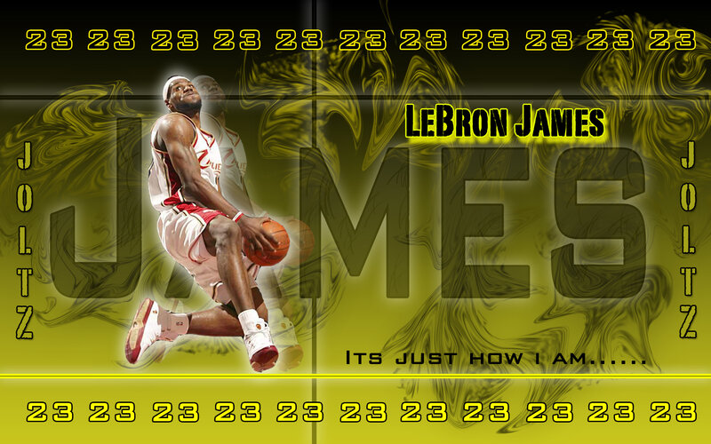 LeBron James basketball wallpaper