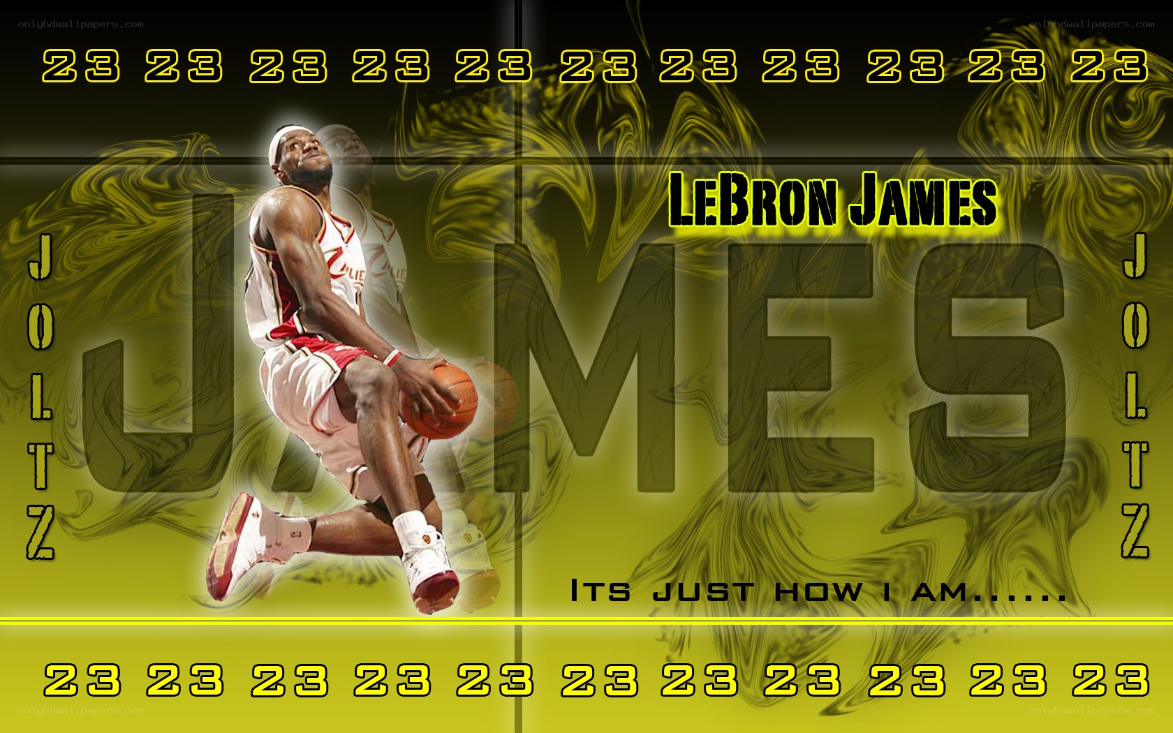 LeBron James basketball wallpaper