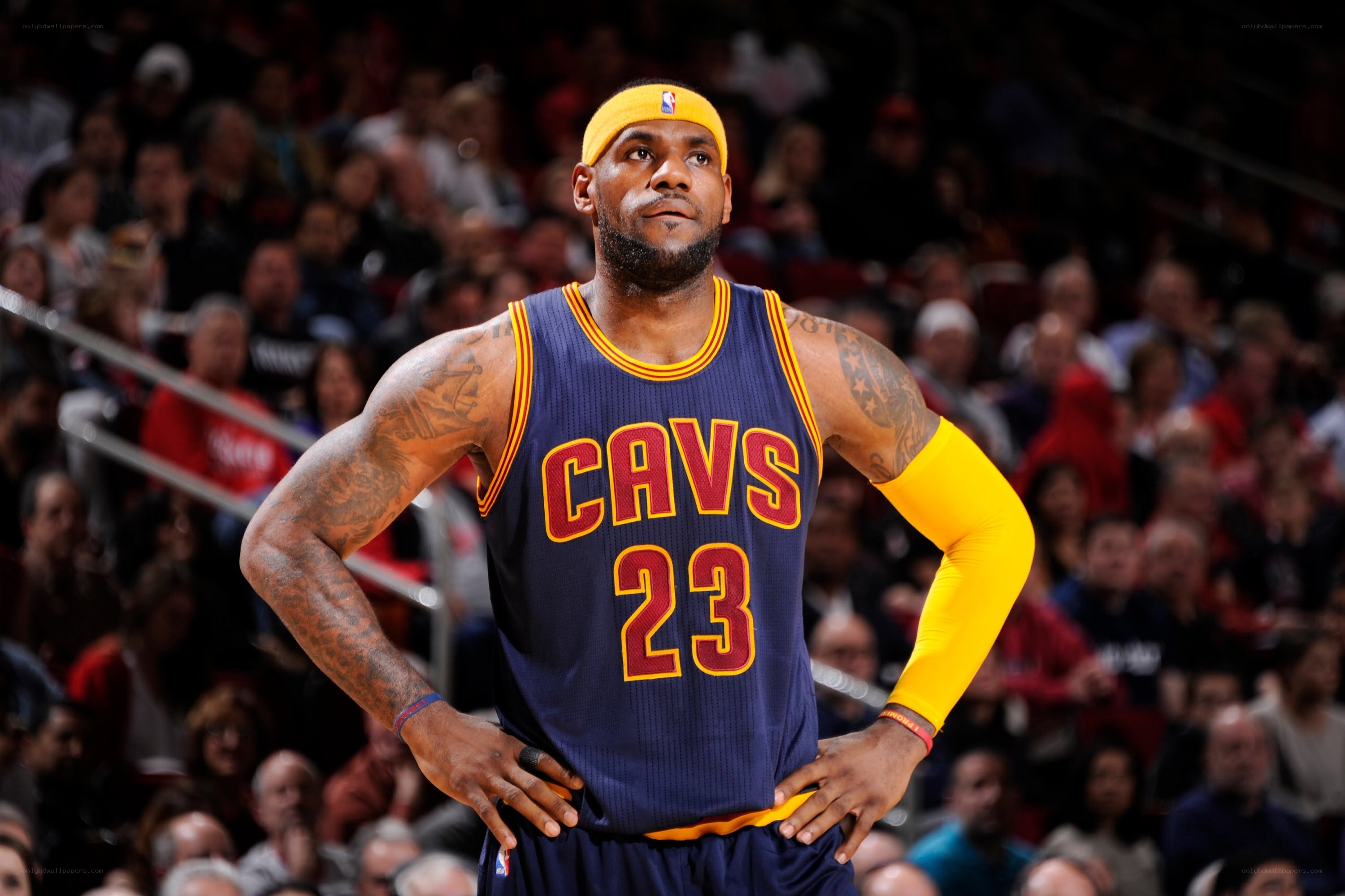 LeBron James in Cavs uniform