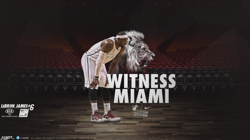 LeBron James in Miami