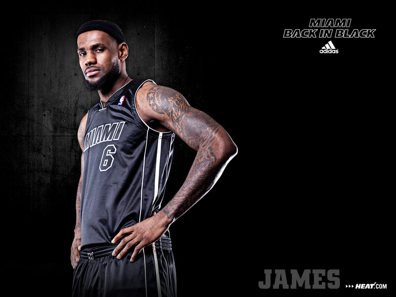 Lebron James in Uniform