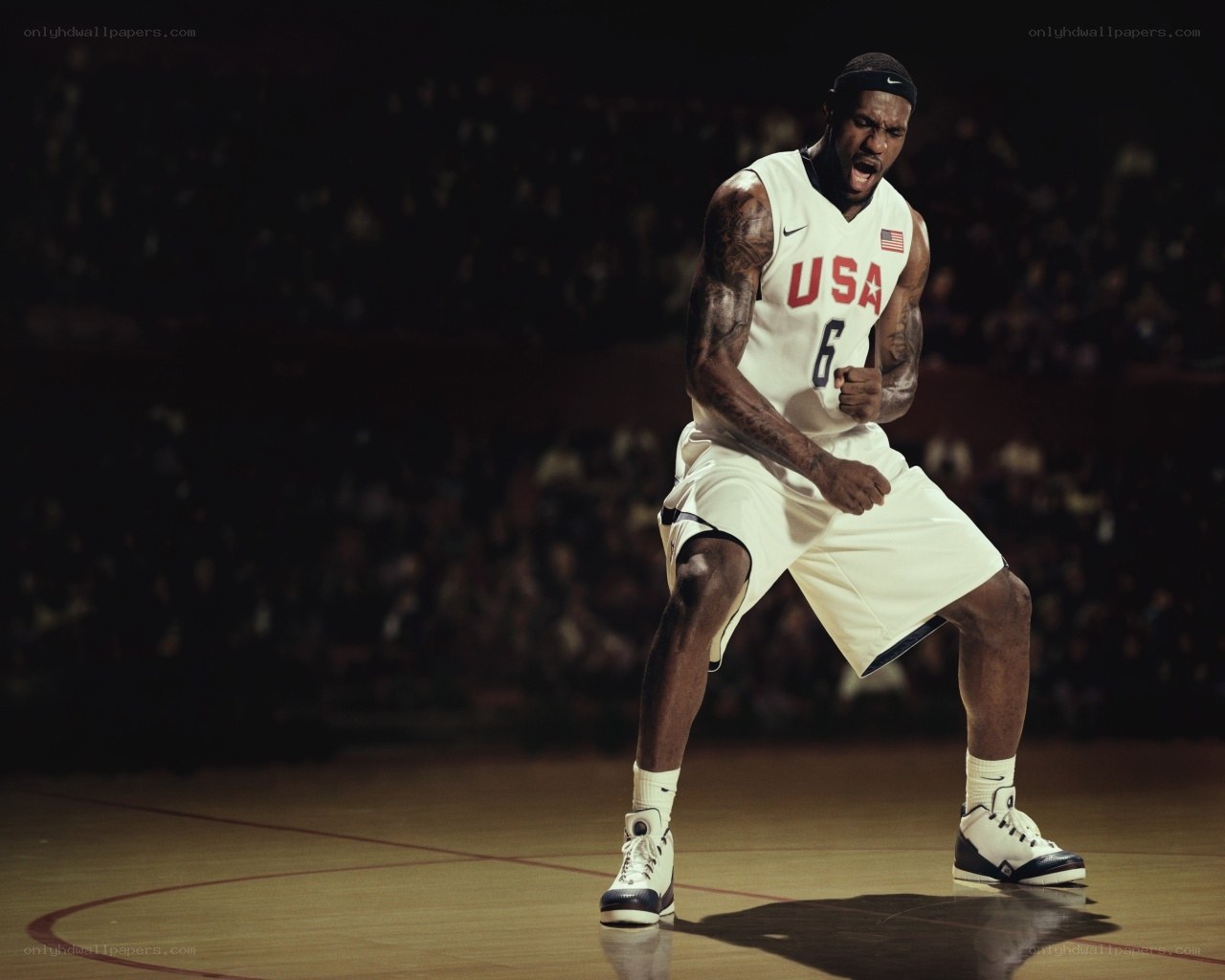LeBron James in USA uniform