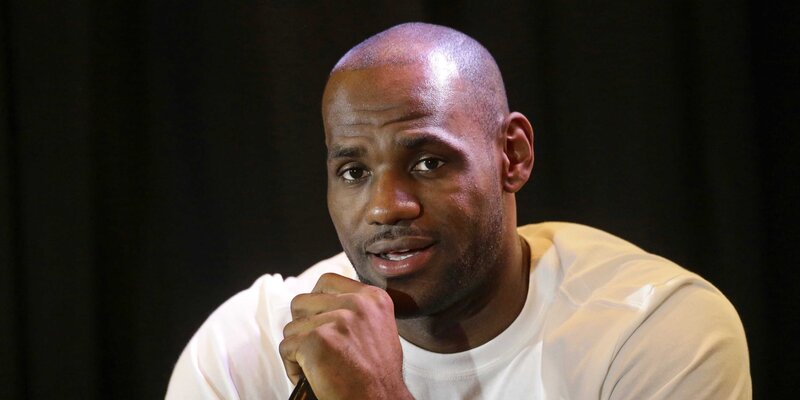 LeBron James speaking