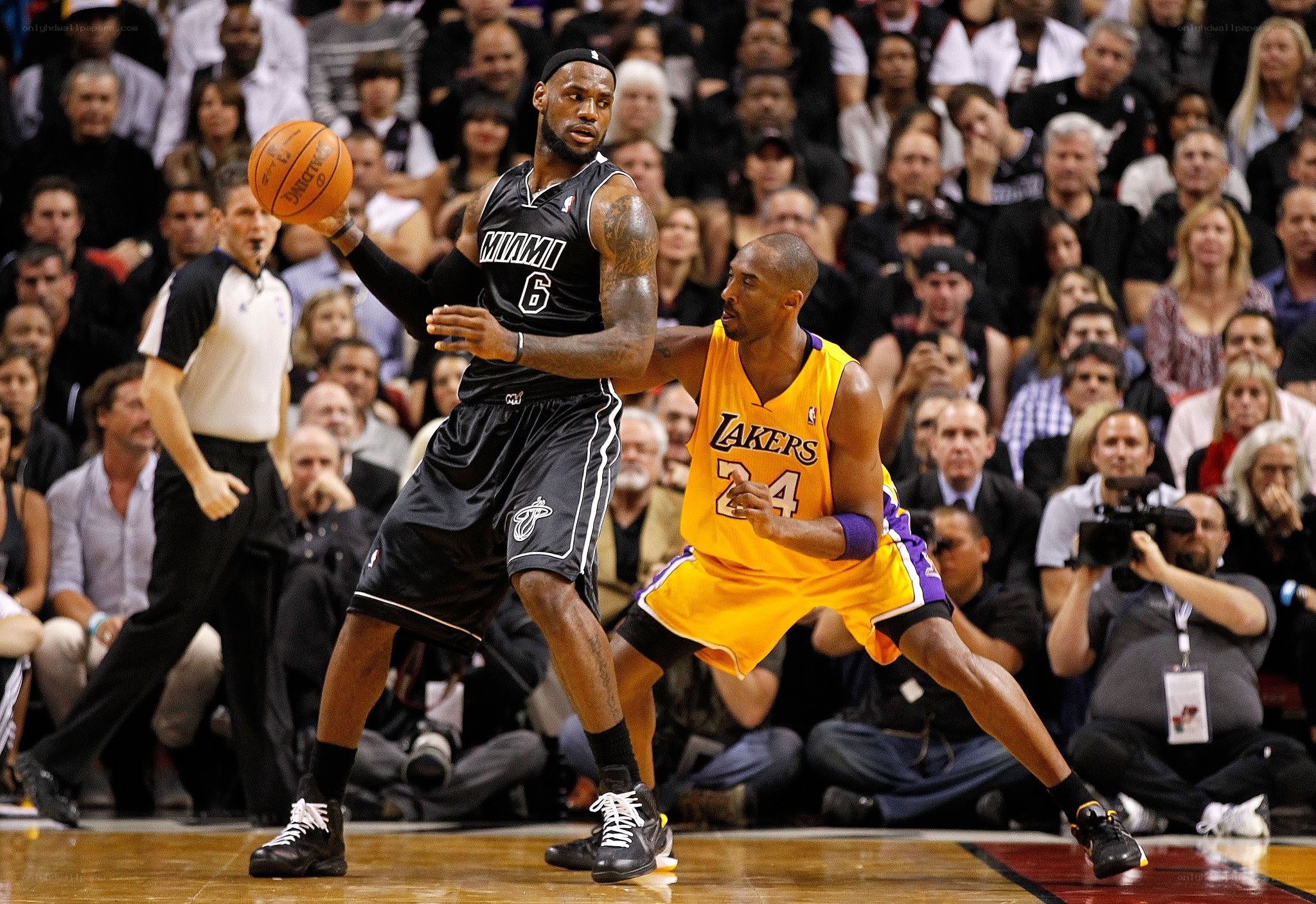 LeBron James vs Kobe Bryant