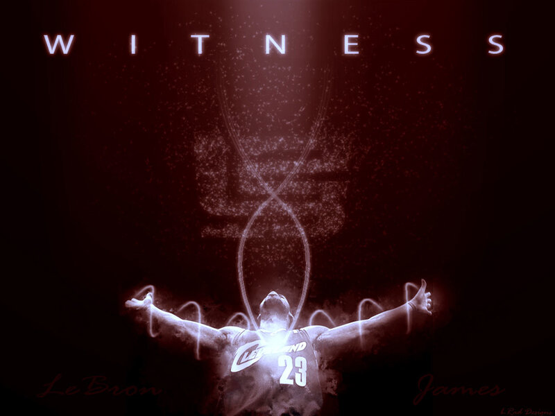 LeBron James witness artwork