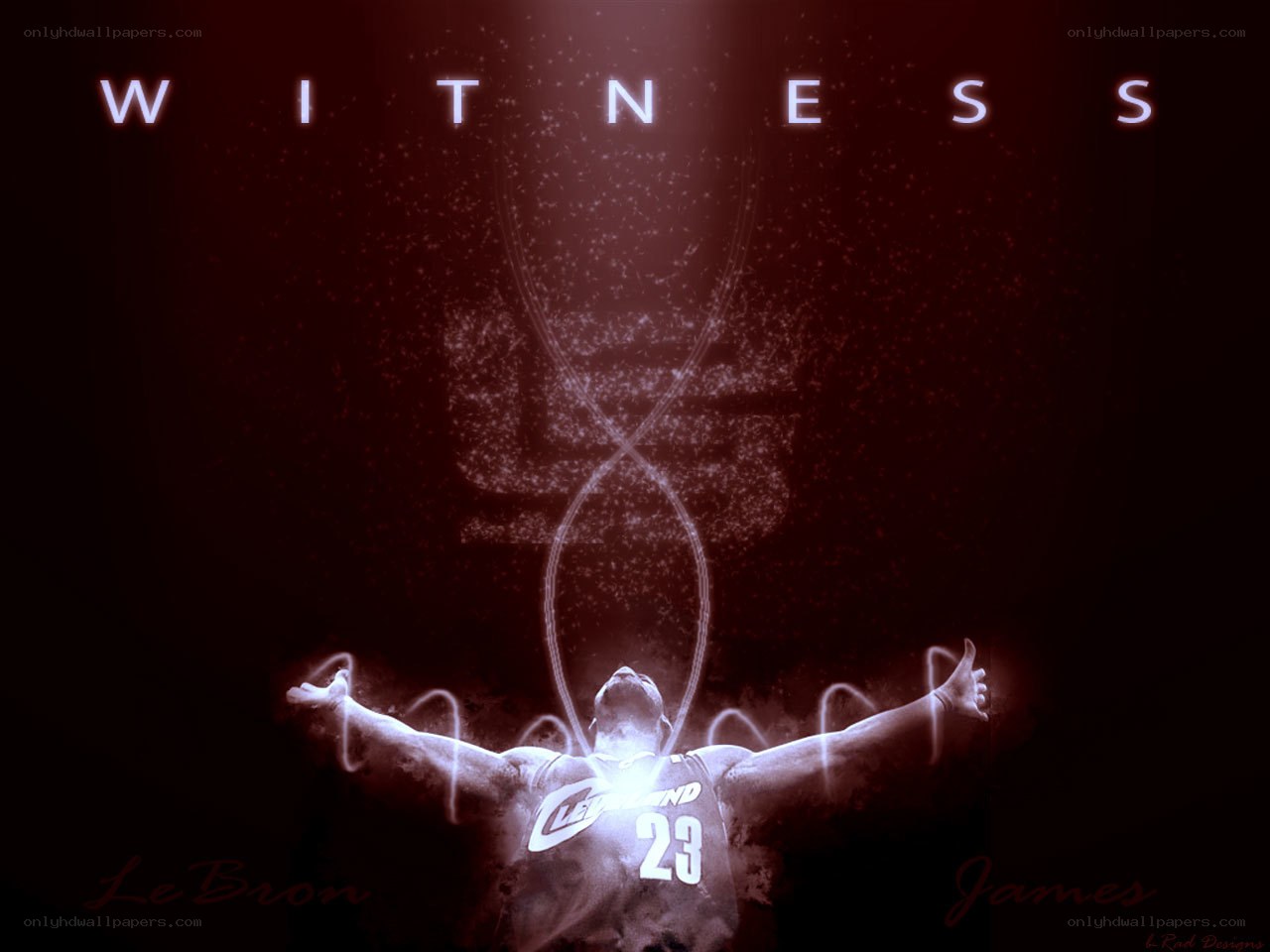 LeBron James witness artwork