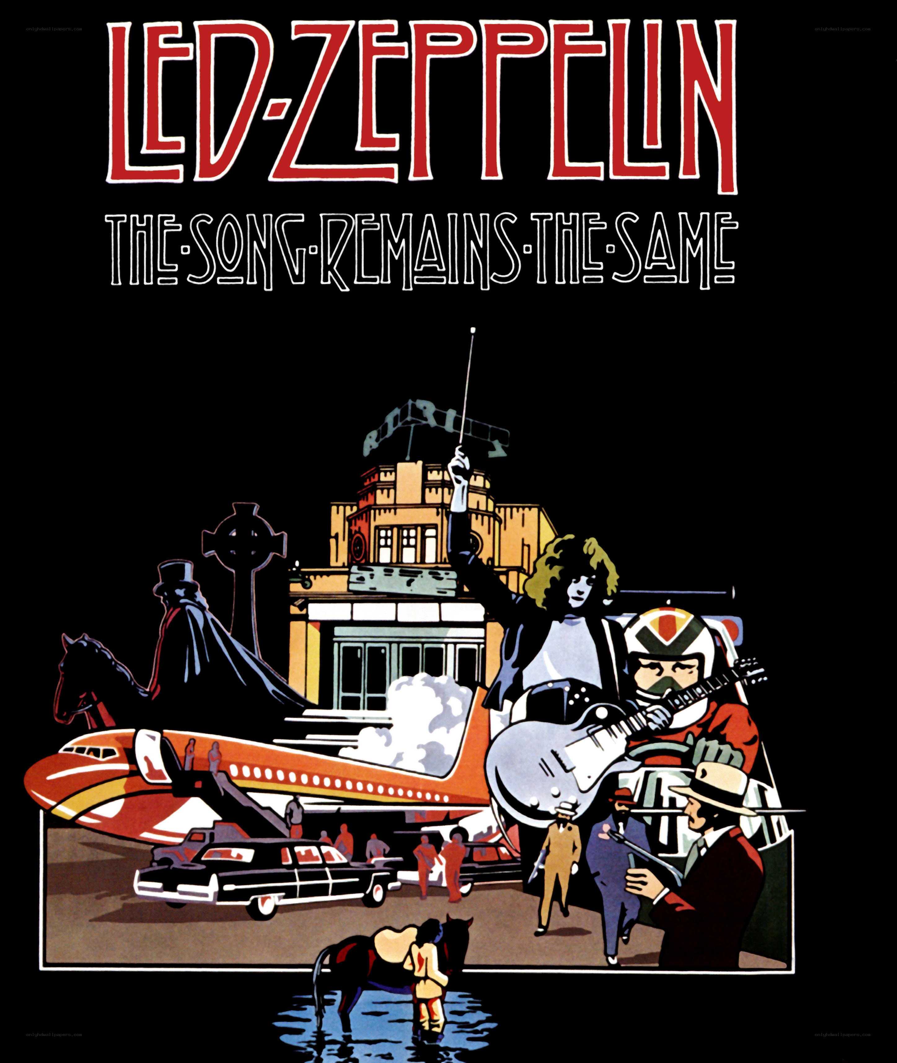 Led Zeppelin album cover