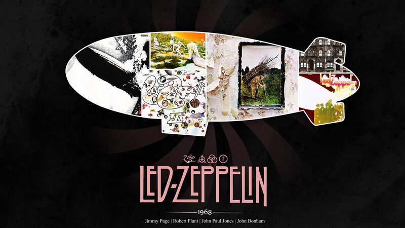 Led Zeppelin Album Covers