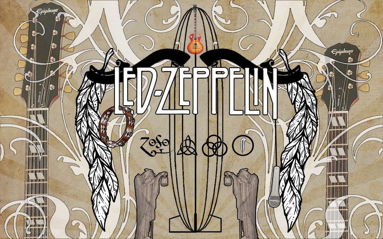 Led Zeppelin band art