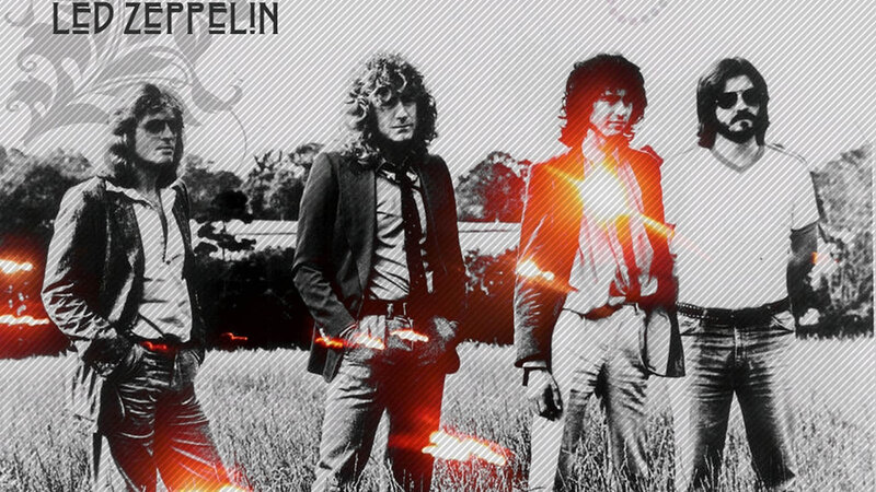 Led Zeppelin Band Members — Black