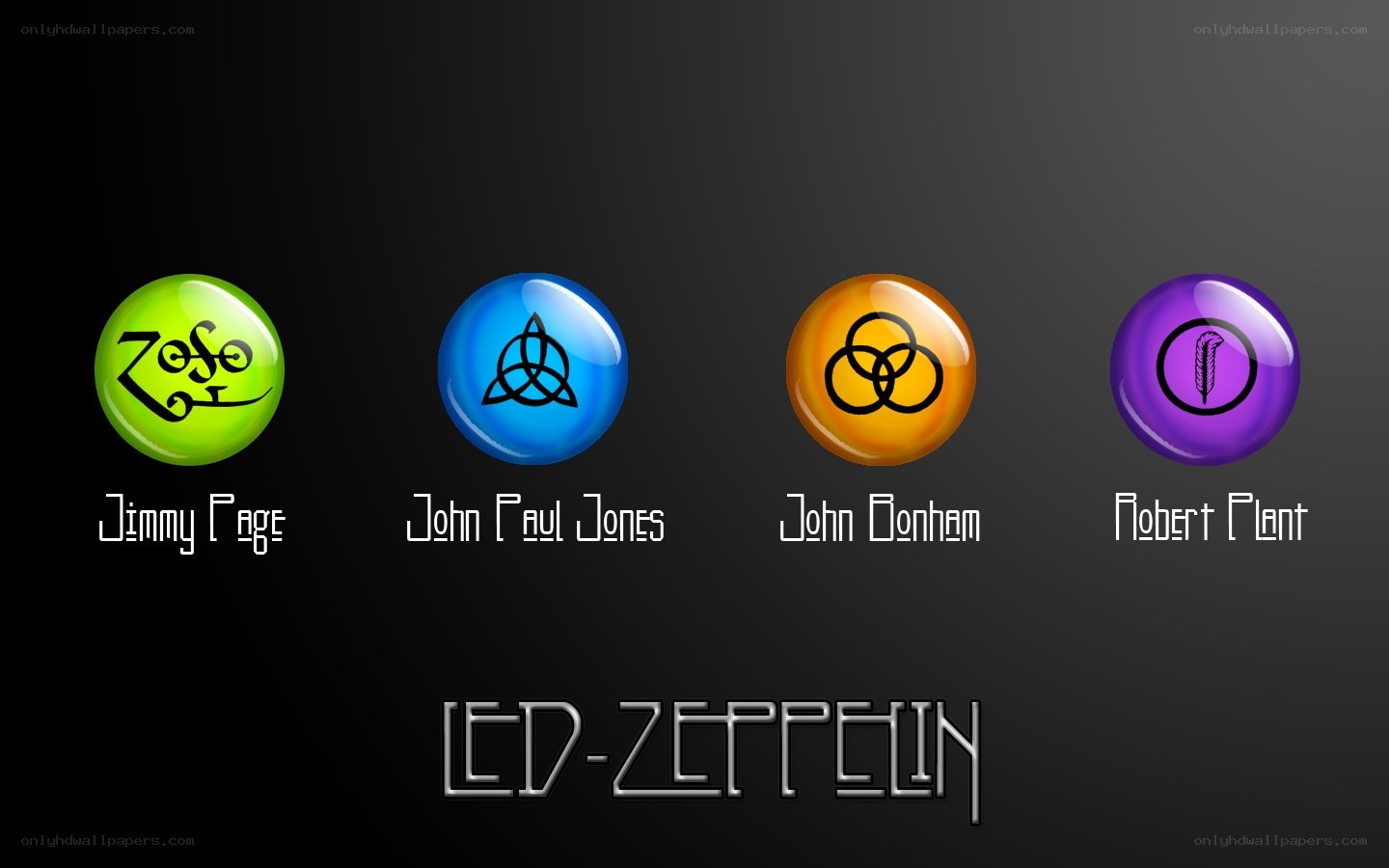 Led Zeppelin band members